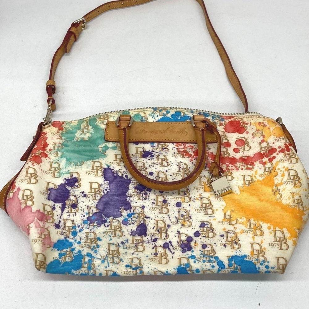 Dooney & Bourke Multicolor Splash Satchel